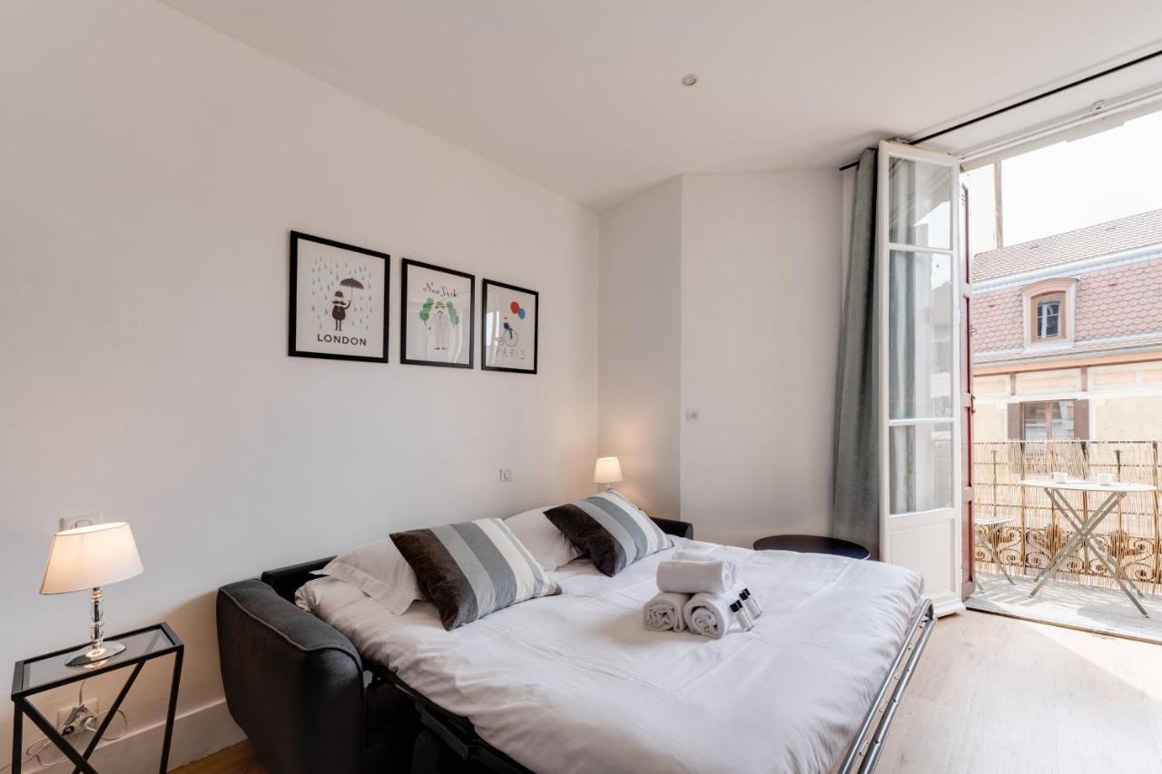 Le Mont Blanc - Charming T1 Ideal For 2 People With Balcony Анси Экстерьер фото