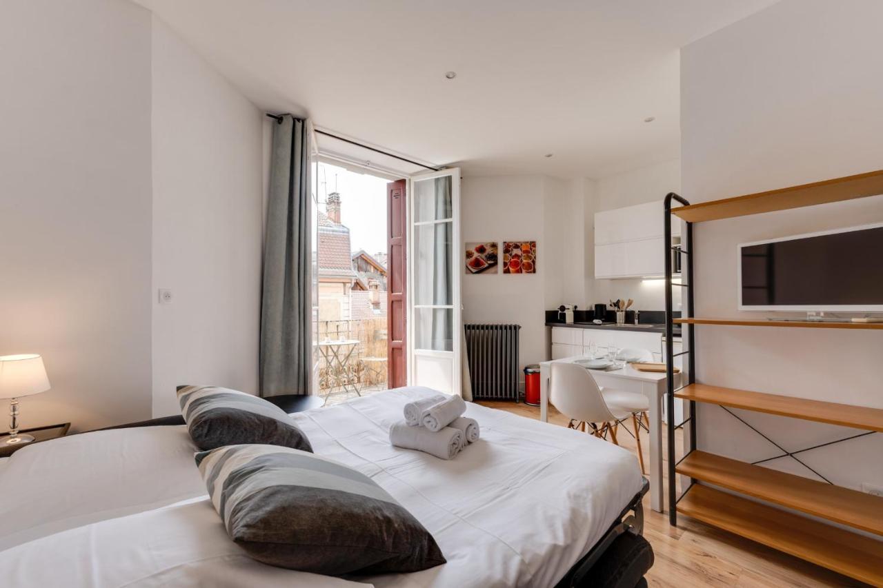 Le Mont Blanc - Charming T1 Ideal For 2 People With Balcony Анси Экстерьер фото